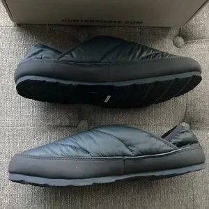 Hunter | Shoes | Hunter Puffer Slipper Black Shoe Slipon  display picture 3